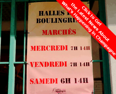 Click to Get the Latest News About What's Going on in Champagne
