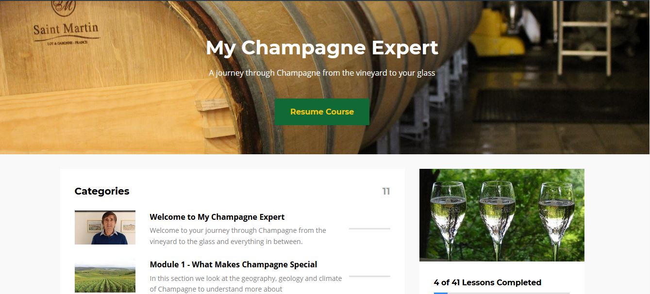 My Champagne Expert screen shot 1